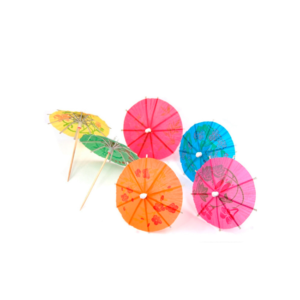 Sombrillas Decorativas x100
