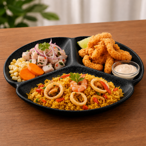PLATO 3 DIVISIONES 10"