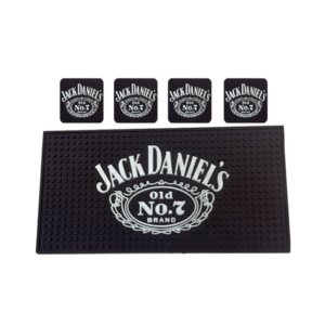 Barmat de Goma 40x20cm + posavasos